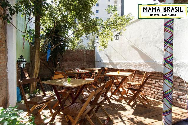 Mama Brasil Hostel サンパウロ エクステリア 写真