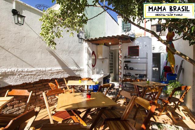 Mama Brasil Hostel サンパウロ エクステリア 写真